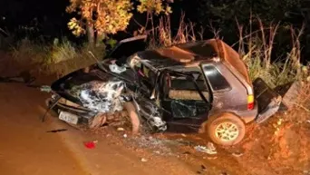 Grave acidente em Paranaíba deixa cinco feridos na volta do Dia das Mães