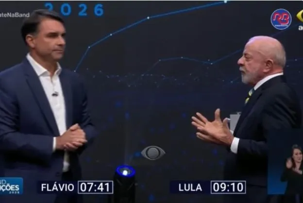 Bate-boca entre Flávio e Lula esquece dos indecisos