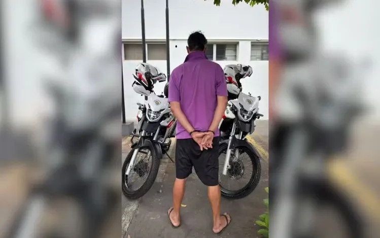 Homem é preso suspeito de agredir e causar queimaduras de segundo e terceiro graus na companheira