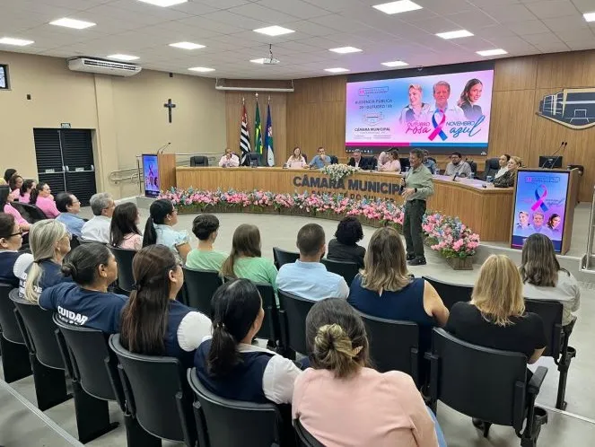Câmara Municipal realiza audiência pública sobre prevenção e combate ao câncer em Santa Fé do Sul